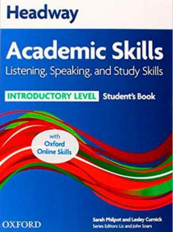 Headway Academic Skills: Introductory: Listening, Speaking, and Study Skills Student's Book with Oxf.paperback,By :Oxford University Press
Headway Academic Skills: Introductory: Listening, Speaking, and Study Skills Student's Book with Oxf.paperback,By :Oxford University Press