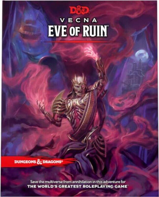 Dungeons & Dragons Vecna Eye Of Ruin D&D Adventure Book By Dungeons & Dragons -Hardcover
Dungeons & Dragons Vecna Eye Of Ruin D&D Adventure Book By Dungeons & Dragons -Hardcover