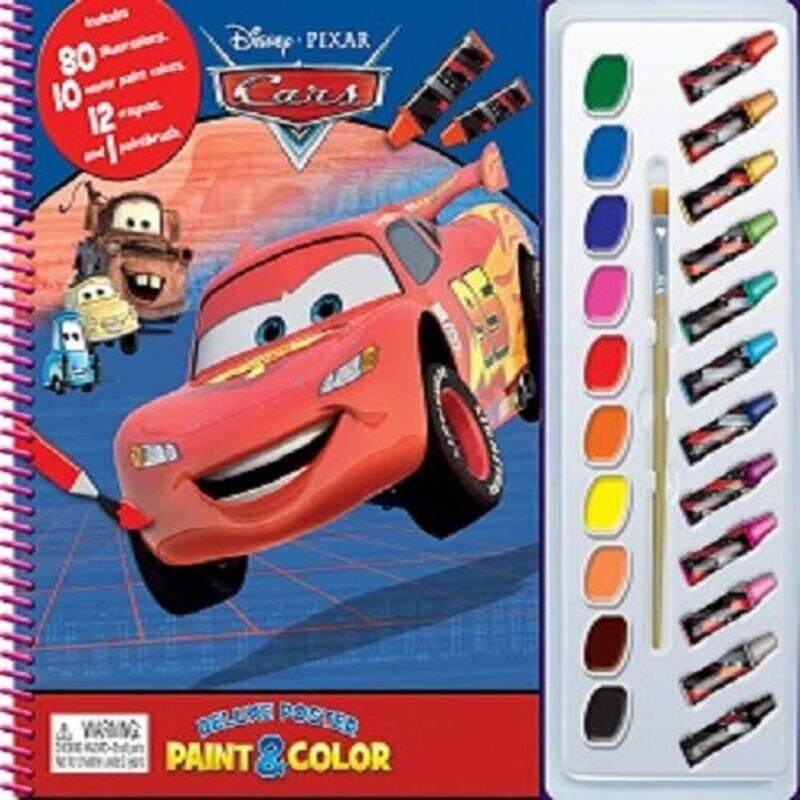 DISNEY CARS DELUXE POSTER PAINT & COLOR, Paperback Book, By: Phidal Publishing Inc.
DISNEY CARS DELUXE POSTER PAINT & COLOR, Paperback Book, By: Phidal Publishing Inc.