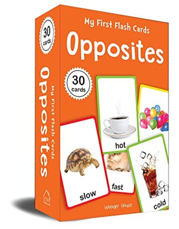 My First Flash Cards Opposites : 30 Early Learning Flash Cards For Kids Paperback by Wonder House Books
My First Flash Cards Opposites : 30 Early Learning Flash Cards For Kids Paperback by Wonder House Books