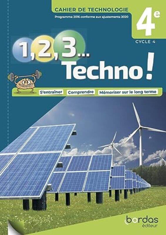 1 2 3 Techno 4E 2021 Cahier De Technologie Eleve By Fantoli/Desachy -Paperback
1 2 3 Techno 4E 2021 Cahier De Technologie Eleve By Fantoli/Desachy -Paperback