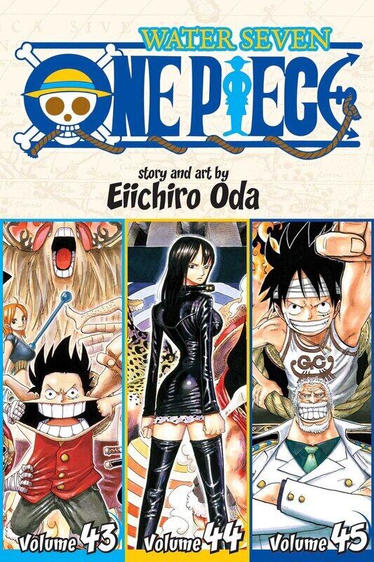 One Piece (Omnibus Edition), Vol. 15: Includes Vols. 43, 44 & 45, Paperback Book, By: Eiichiro Oda
One Piece (Omnibus Edition), Vol. 15: Includes Vols. 43, 44 & 45, Paperback Book, By: Eiichiro Oda