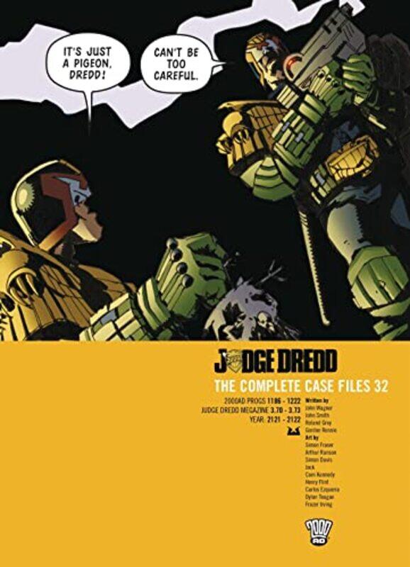 Judge Dredd The Complete Case Files 32 by John WagnerSimon FraserArthur Ranson-Paperback
Judge Dredd The Complete Case Files 32 by John WagnerSimon FraserArthur Ranson-Paperback