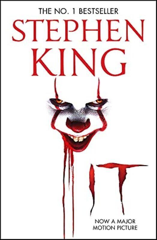 It: The classic book from Stephen King with a new film tie-in cover to IT: CHAPTER 2, due for releas,Paperback by King, Stephen
It: The classic book from Stephen King with a new film tie-in cover to IT: CHAPTER 2, due for releas,Paperback by King, Stephen