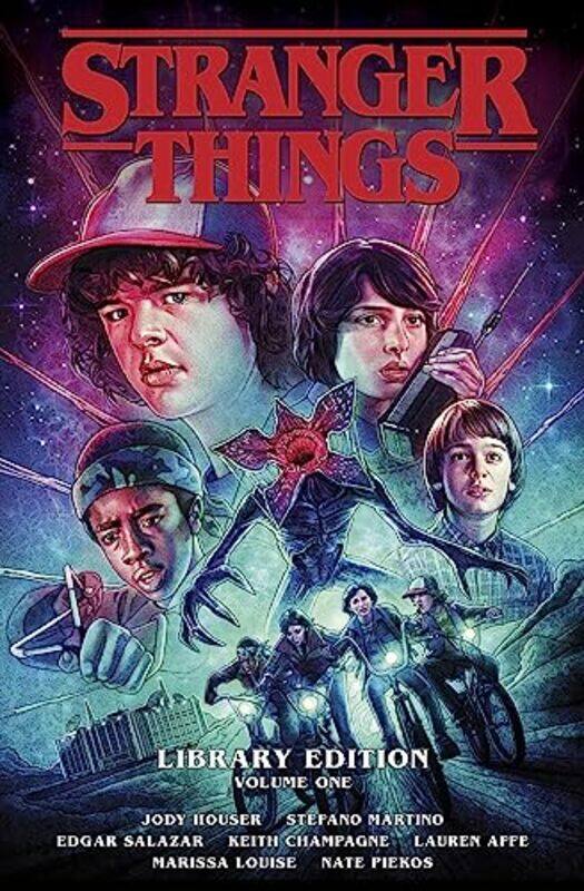 Stranger Things Library Edition Volume 1 Graphic Novel by Jody HouserStefano MartinoEdgar Salazar-Hardcover
Stranger Things Library Edition Volume 1 Graphic Novel by Jody HouserStefano MartinoEdgar Salazar-Hardcover