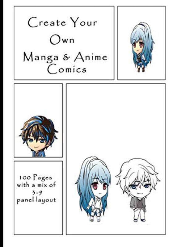 Create Your Own Manga & Anime Comics: 100 Pages with a Mix of 3-9 Panel Layout. 7 X 10 Book,Paperback,by:Journals, Lucy Anime
Create Your Own Manga & Anime Comics: 100 Pages with a Mix of 3-9 Panel Layout. 7 X 10 Book,Paperback,by:Journals, Lucy Anime