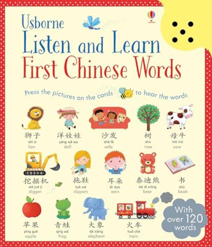 Listen and Learn First Chinese Words by Mairi MackinnonSam TaplinRosalinde Bonnet-Hardcover
Listen and Learn First Chinese Words by Mairi MackinnonSam TaplinRosalinde Bonnet-Hardcover