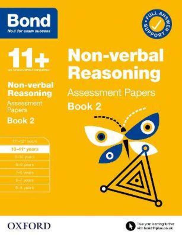 Bond 11+ Non-verbal Reasoning Assessment Papers 10-11 Years Book 2.paperback,By :Editor
Bond 11+ Non-verbal Reasoning Assessment Papers 10-11 Years Book 2.paperback,By :Editor