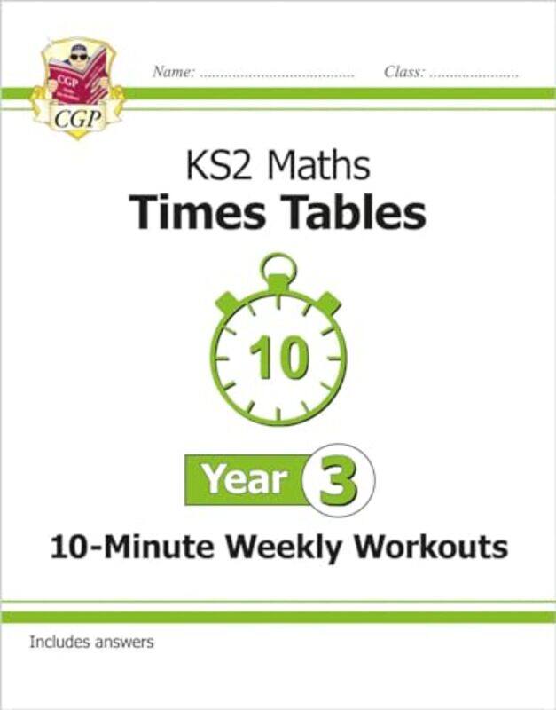 KS2 Year 3 Maths Times Tables 10Minute Weekly Workouts by Julia Butterfly Hill-Paperback
KS2 Year 3 Maths Times Tables 10Minute Weekly Workouts by Julia Butterfly Hill-Paperback