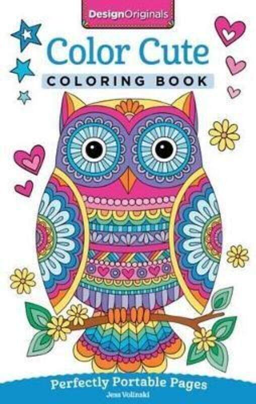 Color Cute Coloring Book: Perfectly Portable Pages ,Paperback By Volinski, Jess
Color Cute Coloring Book: Perfectly Portable Pages ,Paperback By Volinski, Jess