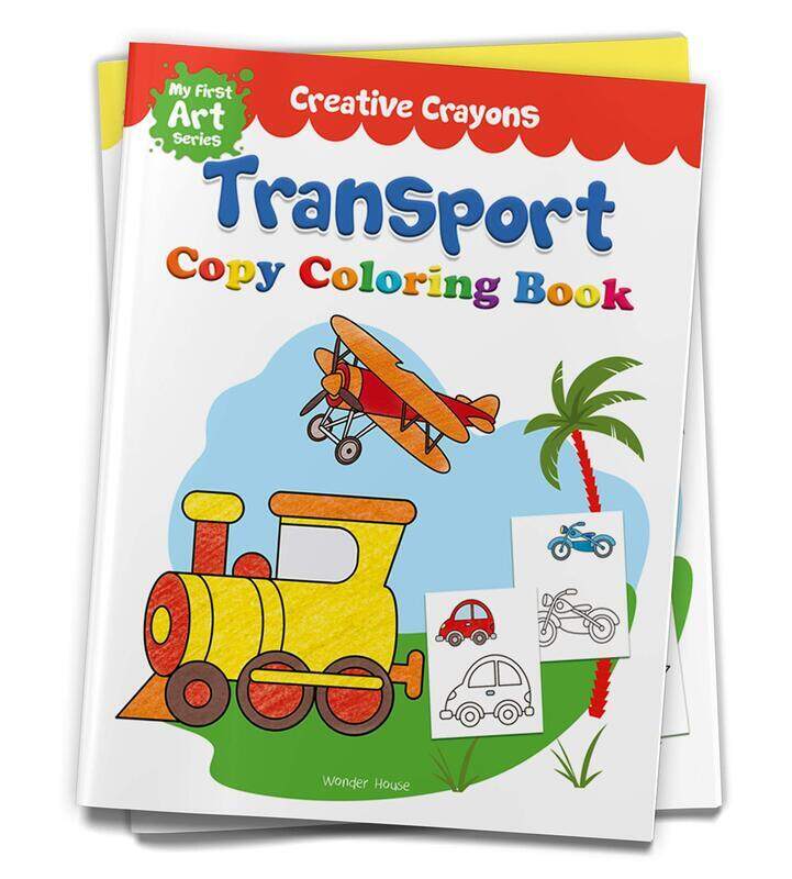Coloring Book of Transport (Cars, Trains, Airplane and More): Creative Crayons Series - Crayon Copy, Paperback Book, By: Wonder House Books
Coloring Book of Transport (Cars, Trains, Airplane and More): Creative Crayons Series - Crayon Copy, Paperback Book, By: Wonder House Books