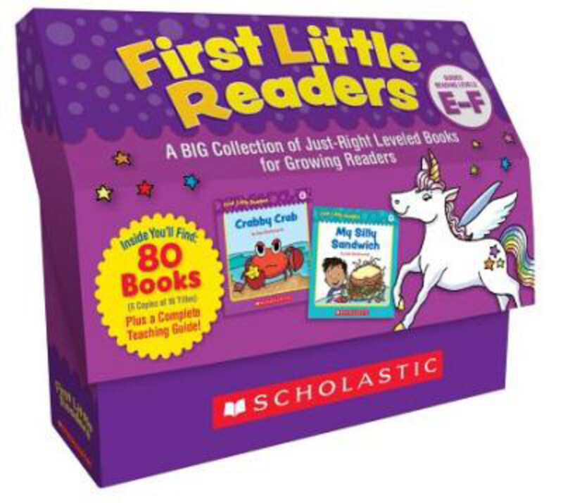 First Little Readers: Guided Reading Levels E & F (Classroom Set): A Big Collection of Just-Right Leveled Books for Growing Readers, Paperback Book, B
First Little Readers: Guided Reading Levels E & F (Classroom Set): A Big Collection of Just-Right Leveled Books for Growing Readers, Paperback Book, B