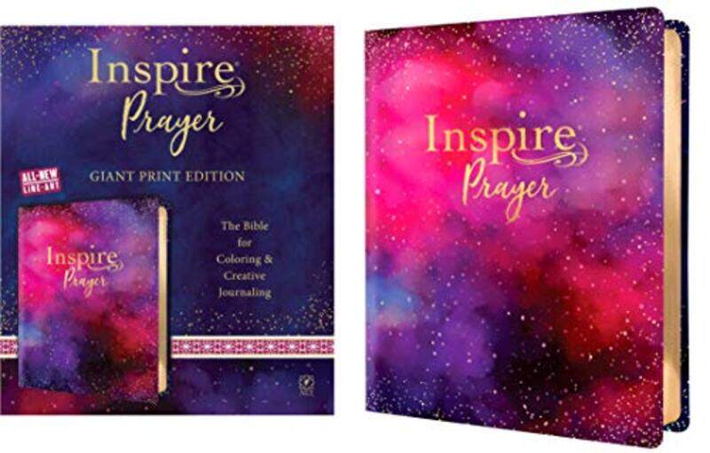 NLT Inspire PRAYER Bible Giant Print (LeatherLike, Purple) , Paperback by Tyndale
NLT Inspire PRAYER Bible Giant Print (LeatherLike, Purple) , Paperback by Tyndale