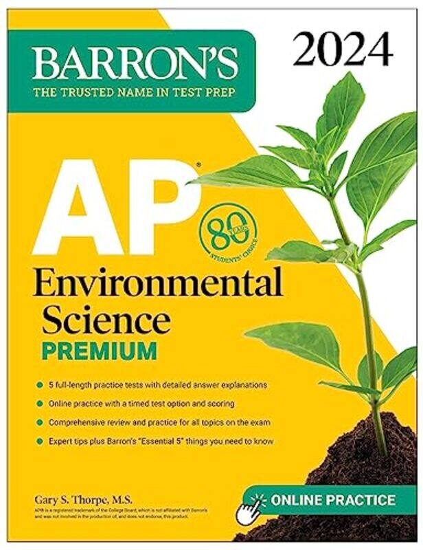 AP Environmental Science Premium 2024 5 Practice Tests Comprehensive Review Online Practice by Anthony J Leeds Beckett University UK MaherJustin A O
AP Environmental Science Premium 2024 5 Practice Tests Comprehensive Review Online Practice by Anthony J Leeds Beckett University UK MaherJustin A O