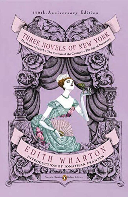 Three Novels of New York Penguin Classics Deluxe Edition by Edith Wharton-Paperback
Three Novels of New York Penguin Classics Deluxe Edition by Edith Wharton-Paperback