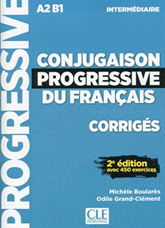 Conjugaison progressive du francais Niveau intermediaire A2B1 Corriges by MyoungJin KimCaroline MalloryTeresa Valerio-Paperback
Conjugaison progressive du francais Niveau intermediaire A2B1 Corriges by MyoungJin KimCaroline MalloryTeresa Valerio-Paperback