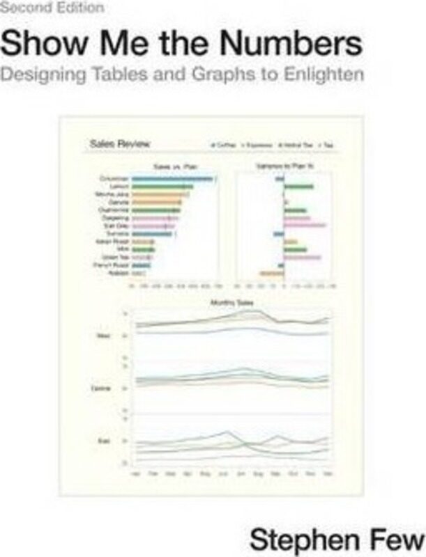 Show Me the Numbers: Designing Tables and Graphs to Enlighten, Hardcover Book, By: Stephen Few
Show Me the Numbers: Designing Tables and Graphs to Enlighten, Hardcover Book, By: Stephen Few