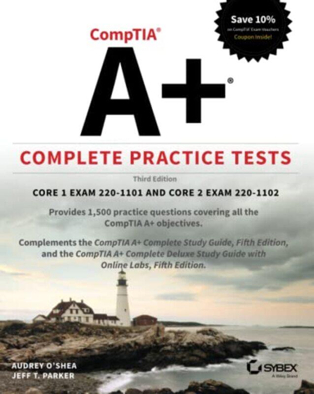 CompTIA A Complete Practice Tests by Francois CaradecPhilippe CousinChris Clarke-Paperback
CompTIA A Complete Practice Tests by Francois CaradecPhilippe CousinChris Clarke-Paperback