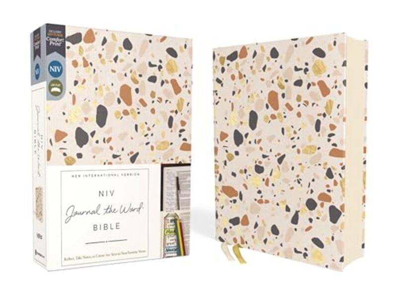 Niv, Journal The Word Bible (Perfect For Note-Taking), Cloth Over Board, Cream, Red Letter, Comfort By Zondervan Hardcover
Niv, Journal The Word Bible (Perfect For Note-Taking), Cloth Over Board, Cream, Red Letter, Comfort By Zondervan Hardcover