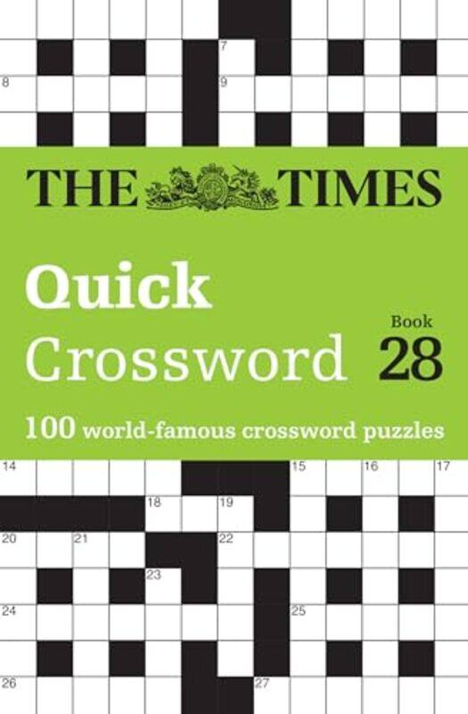 The Times Quick Crossword Book 28 by The Times Mind GamesJohn Grimshaw-Paperback
The Times Quick Crossword Book 28 by The Times Mind GamesJohn Grimshaw-Paperback
