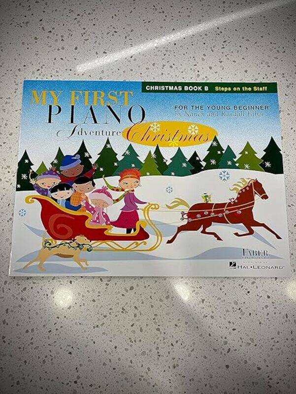 My First Piano Adventure Christmas Book B Steps On The Staff by Faber Nancy - Faber Randall Paperback
My First Piano Adventure Christmas Book B Steps On The Staff by Faber Nancy - Faber Randall Paperback