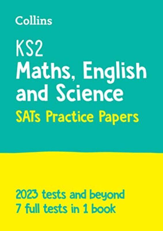 KS2 Complete SATs Practice Papers Maths, English and Science: 2021 tests,Paperback by Collins KS2
KS2 Complete SATs Practice Papers Maths, English and Science: 2021 tests,Paperback by Collins KS2