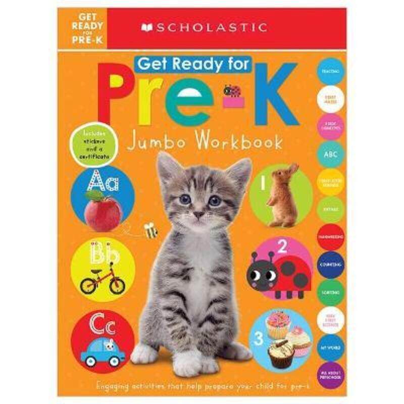 Jumbo Workbook: Get Ready for Pre-K (Scholastic Early Learners).paperback,By :
Jumbo Workbook: Get Ready for Pre-K (Scholastic Early Learners).paperback,By :