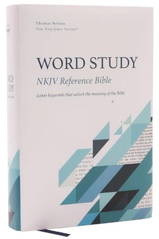 NKJV Word Study Reference Bible Hardcover Red Letter Thumb Indexed Comfort Print by Thomas Nelson-Hardcover
NKJV Word Study Reference Bible Hardcover Red Letter Thumb Indexed Comfort Print by Thomas Nelson-Hardcover