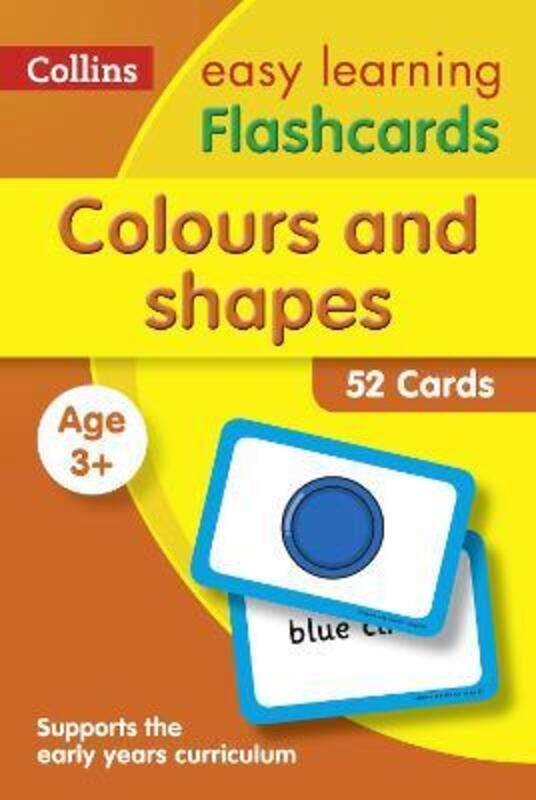 Colours and Shapes Flashcards: Prepare for Preschool with easy home learning (Collins Easy Learning,Paperback,ByCollins Easy Learning
Colours and Shapes Flashcards: Prepare for Preschool with easy home learning (Collins Easy Learning,Paperback,ByCollins Easy Learning