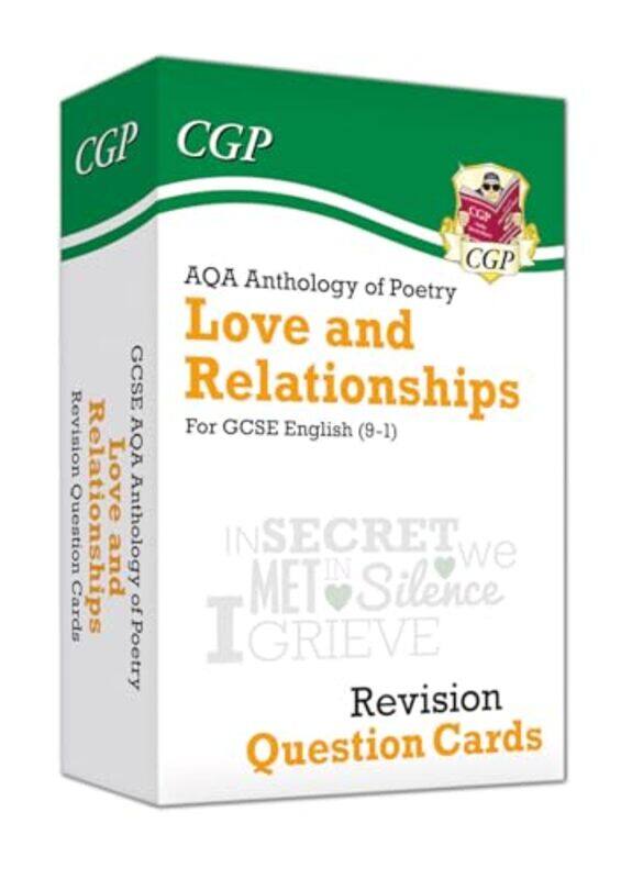 GCSE English AQA Love & Relationships Poetry Anthology Revision Question Cards by Kay MaguireSally Soweol Han-Hardcover
GCSE English AQA Love & Relationships Poetry Anthology Revision Question Cards by Kay MaguireSally Soweol Han-Hardcover
