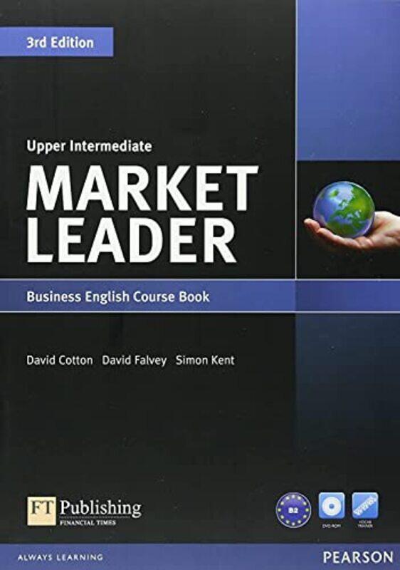 Market Leader 3rd Edition Upper Intermediate Coursebook & DVD-Rom Pack,Paperback by David Cotton
Market Leader 3rd Edition Upper Intermediate Coursebook & DVD-Rom Pack,Paperback by David Cotton