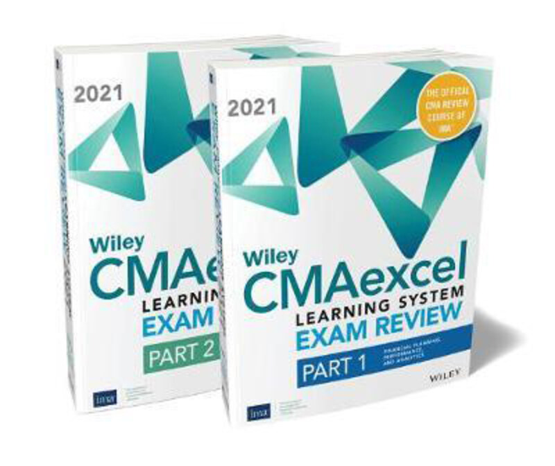Wiley CMAexcel Learning System Exam Review 2021: Complete Set, Paperback Book, By: Wiley
Wiley CMAexcel Learning System Exam Review 2021: Complete Set, Paperback Book, By: Wiley