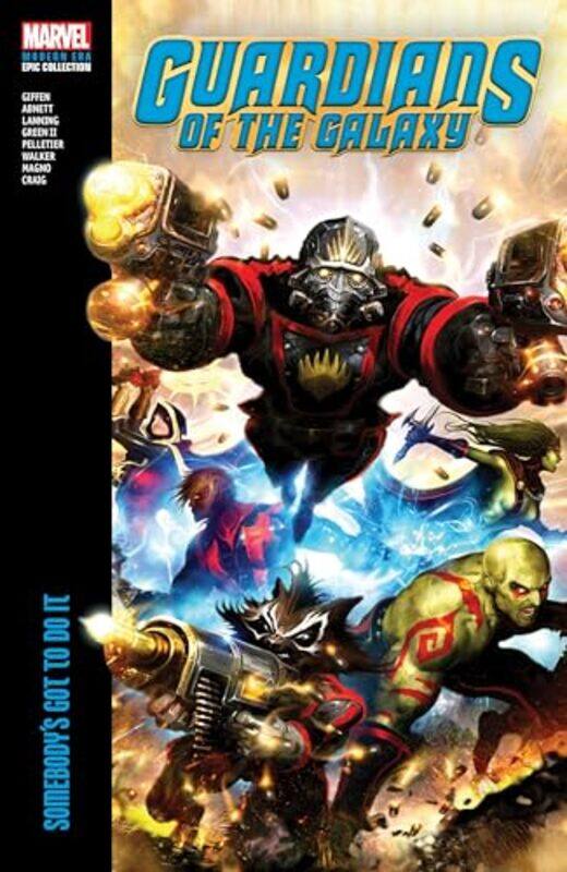Guardians of The Galaxy Modern Era Epic Collection Somebodys Got To Do It by Keith GiffenDan AbnettAndy Lanning-Paperback
Guardians of The Galaxy Modern Era Epic Collection Somebodys Got To Do It by Keith GiffenDan AbnettAndy Lanning-Paperback