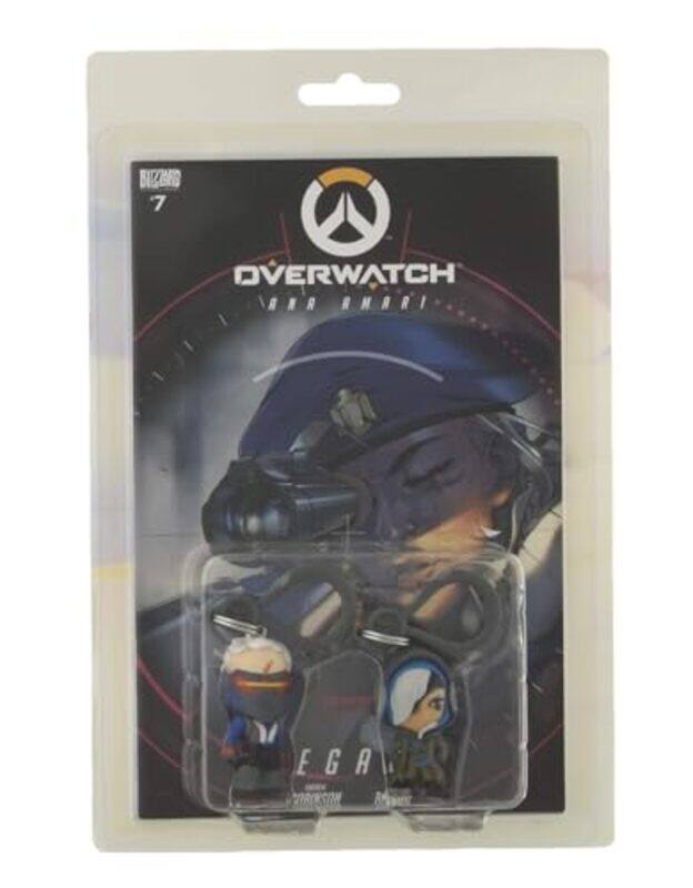 Overwatch Ana And Soldier 76 Comic Book And Backpack Hanger Two-Pack By Blizzard Entertainment Paperback
Overwatch Ana And Soldier 76 Comic Book And Backpack Hanger Two-Pack By Blizzard Entertainment Paperback