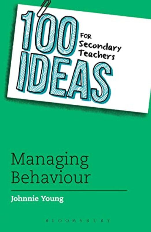 100 Ideas for Secondary Teachers Managing Behaviour by Donna PT DPT MA CCS RRT FCCP -Paperback
100 Ideas for Secondary Teachers Managing Behaviour by Donna PT DPT MA CCS RRT FCCP -Paperback