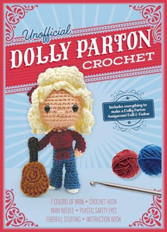 Unofficial Dolly Parton Book and Crochet Kit by Katalin Galusz -Other Book Format
Unofficial Dolly Parton Book and Crochet Kit by Katalin Galusz -Other Book Format