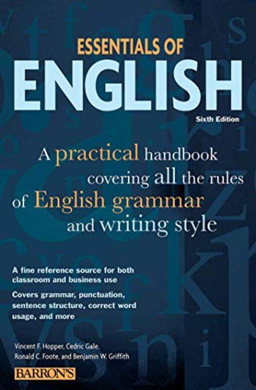 Essentials of English: A Practical Handbook Covering All the Rules of English Grammar and Writing St , Paperback by Vincent Hopper
Essentials of English: A Practical Handbook Covering All the Rules of English Grammar and Writing St , Paperback by Vincent Hopper