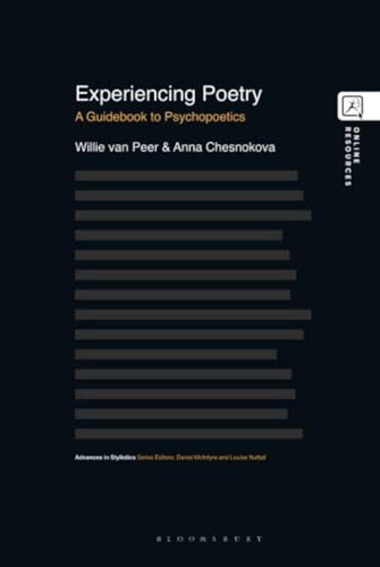 Experiencing Poetry by Prof Willie van PeerProf Anna Chesnokova-Hardcover
Experiencing Poetry by Prof Willie van PeerProf Anna Chesnokova-Hardcover