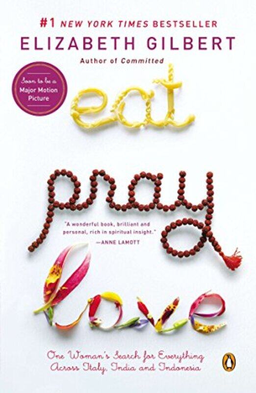 Eat, Pray, Love: One Woman Search for Everything Across Italy, India and Indonesia International Paperback by Elizabeth Gilbert
Eat, Pray, Love: One Woman Search for Everything Across Italy, India and Indonesia International Paperback by Elizabeth Gilbert