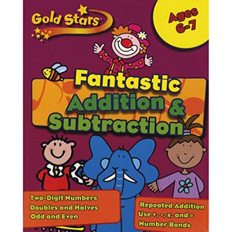 Gold Stars KS1 Addition and Subtraction Workbook Age 6-8, Paperback Book, By: Gold Stars
Gold Stars KS1 Addition and Subtraction Workbook Age 6-8, Paperback Book, By: Gold Stars
