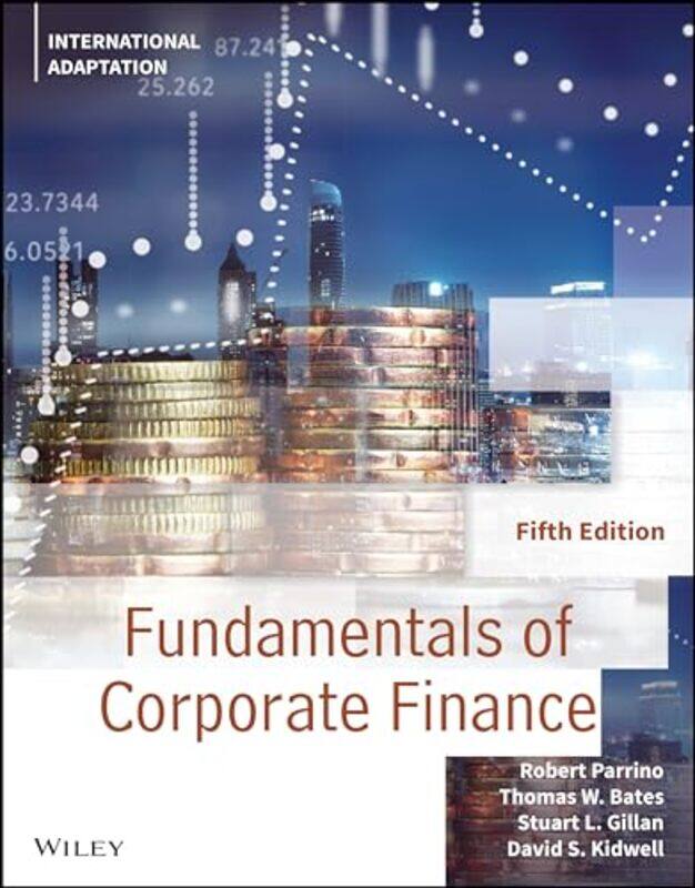 Fundamentals Of Corporate Finance International Adaptation By Robert University O...Paperback
Fundamentals Of Corporate Finance International Adaptation By Robert University O...Paperback