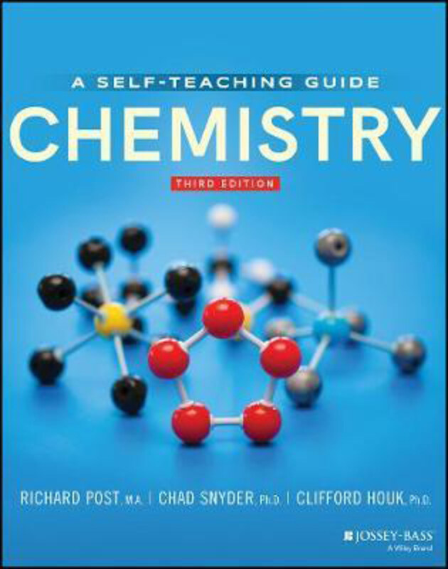 Chemistry: Concepts and Problems, A Self-Teaching Guide, Paperback Book, By: Richard Post
Chemistry: Concepts and Problems, A Self-Teaching Guide, Paperback Book, By: Richard Post