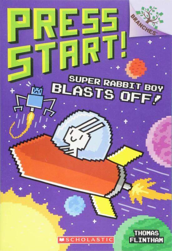 Super Rabbit Boy Blasts Off!: A Branches Book (Press Start! #5), Paperback Book, By: Thomas Flintham
Super Rabbit Boy Blasts Off!: A Branches Book (Press Start! #5), Paperback Book, By: Thomas Flintham