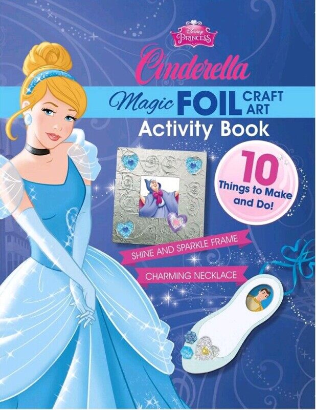 Disney Princess Cinderella Magic Foil Craft Art: Book and Kit, Paperback Book, By: Parragon
Disney Princess Cinderella Magic Foil Craft Art: Book and Kit, Paperback Book, By: Parragon
