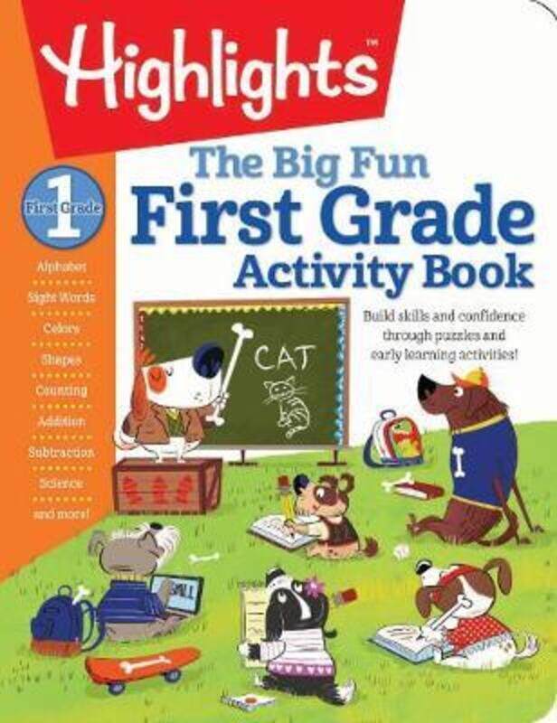The Big Fun First Grade Activity Book: Build skills and confidence through puzzles and early learnin
The Big Fun First Grade Activity Book: Build skills and confidence through puzzles and early learnin
