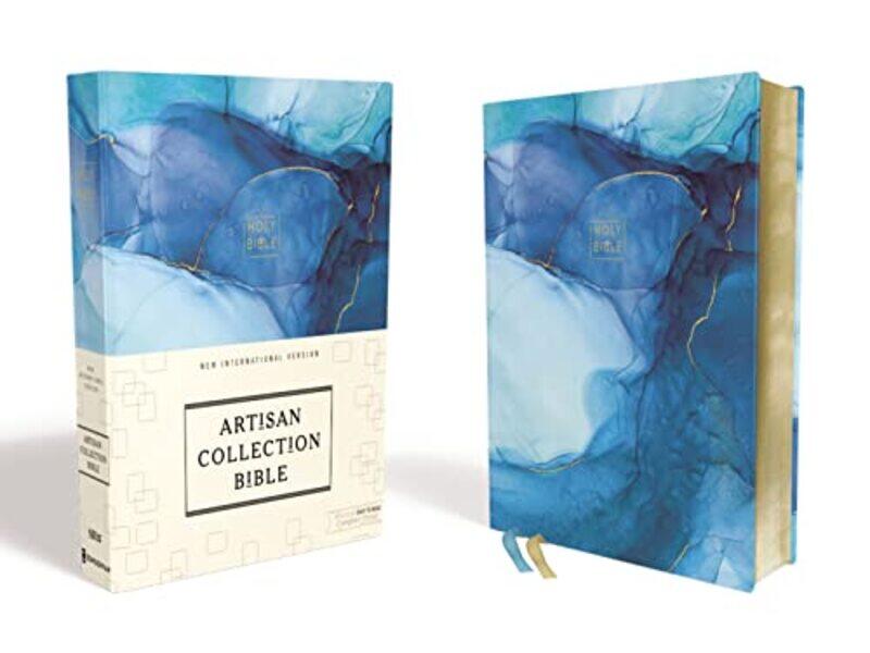 NIV Artisan Collection Bible Cloth over Board Blue Art Gilded Edges Red Letter Comfort Print by Zondervan Hardcover
NIV Artisan Collection Bible Cloth over Board Blue Art Gilded Edges Red Letter Comfort Print by Zondervan Hardcover