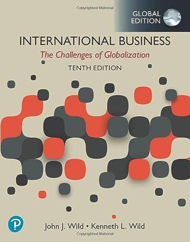 International Business The Challenges of Globalization Global Edition by John WildKenneth Wild-Paperback
International Business The Challenges of Globalization Global Edition by John WildKenneth Wild-Paperback