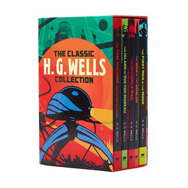 The Classic H. G. Wells Collection: 5-Volume box set edition , Paperback by Herbert George Wells
The Classic H. G. Wells Collection: 5-Volume box set edition , Paperback by Herbert George Wells