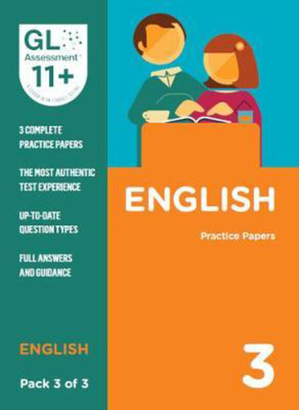 11+ Practice Papers English Pack 3 (Multiple Choice), Paperback Book, By: GL Assessment
11+ Practice Papers English Pack 3 (Multiple Choice), Paperback Book, By: GL Assessment