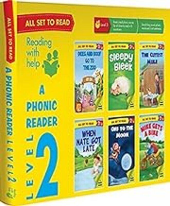 All set to Read A Phonics Reader A Phonics Reader Level 2 Box by Om Books Editorial Team - Paperback
All set to Read A Phonics Reader A Phonics Reader Level 2 Box by Om Books Editorial Team - Paperback